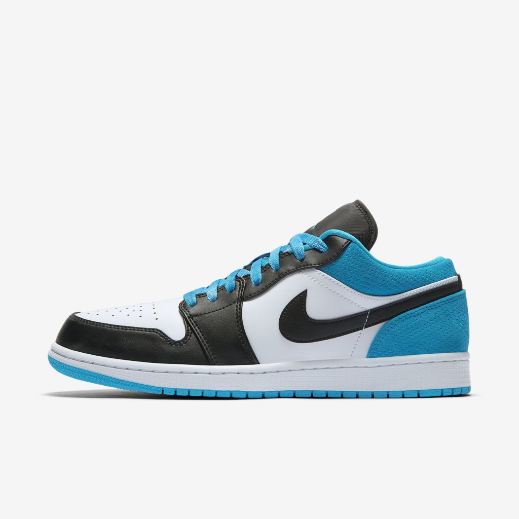 nike aj 1 low laser blue
