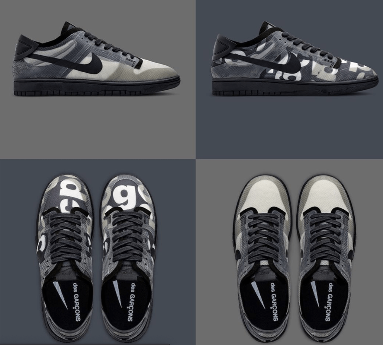 COMME des GARÇONS x Nike Dunk Low