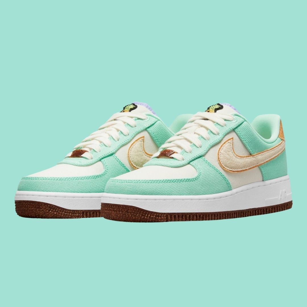 Air Force 1 Happy Pineapple Green Glow-2