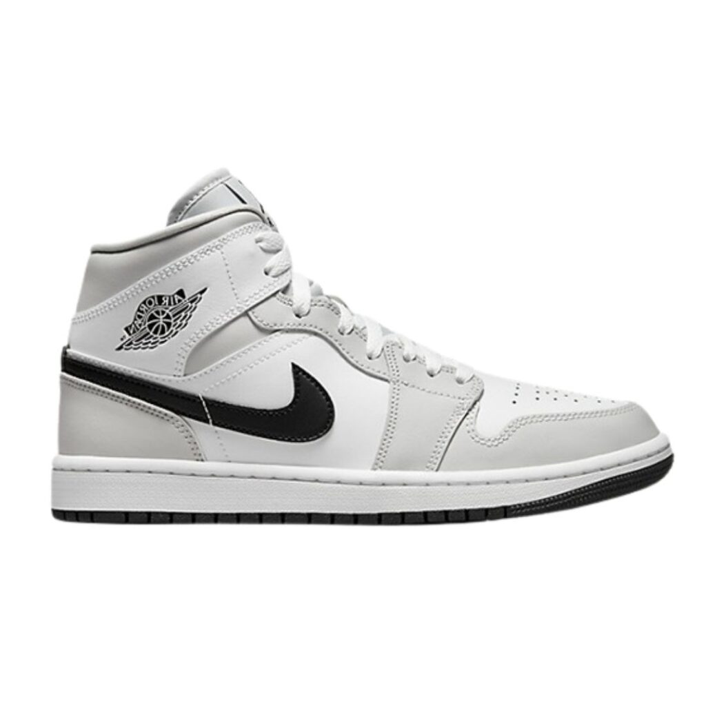 Air Jordan 1 Mid Light Smoke Grey