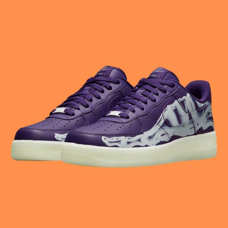 Nike Air Force 1 Low “Purple Skeleton” CU8067-500