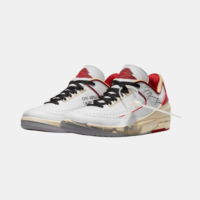 Nike x Off-White x Air Jordan 2 Low “White Red” DJ4375-106