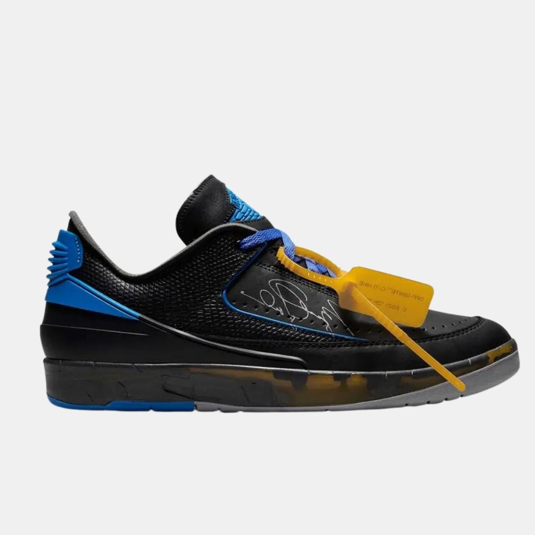 Nike x Off-White x Air Jordan 2 Low “Black Royal” DJ4375-004