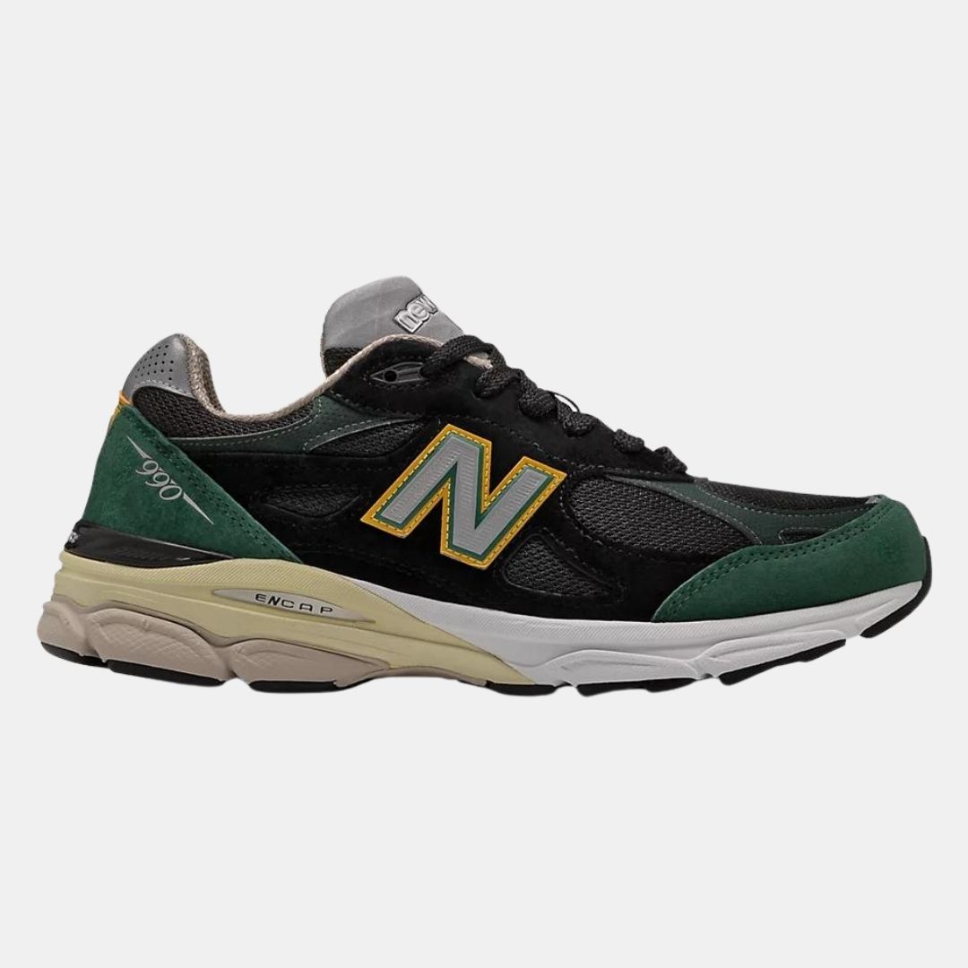 New Balance 990V3 Black/Green M990CP3