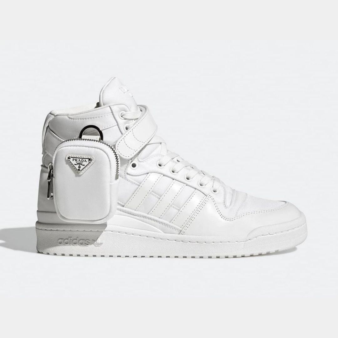 Prada x adidas Forum High “Triple White”