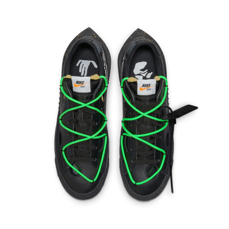 Off-White x Nike Blazer Low “Black/Green” DH7863-001