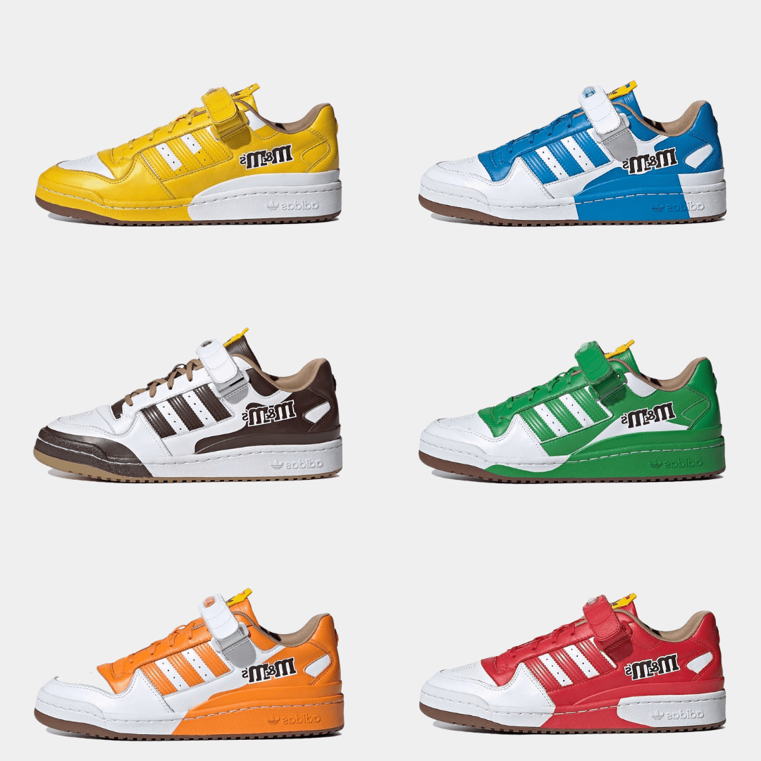 M&M’s x adidas Forum Low
