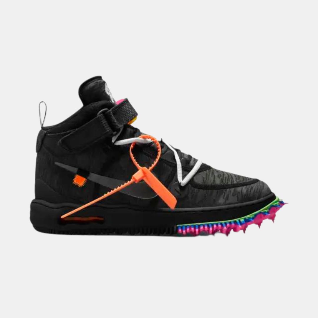 Off-White x Nike Air Force 1 Mid “Black” DO6290-001