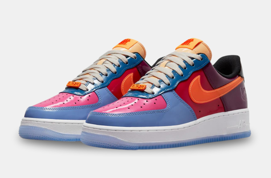 Nike x UNDEFEATED Air Force 1 Low "Multi-Patent"