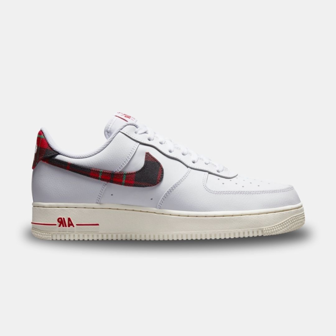 Nike Air Force 1 ’07 LV8 ‘White’ – Plaid Pack DV0789-100