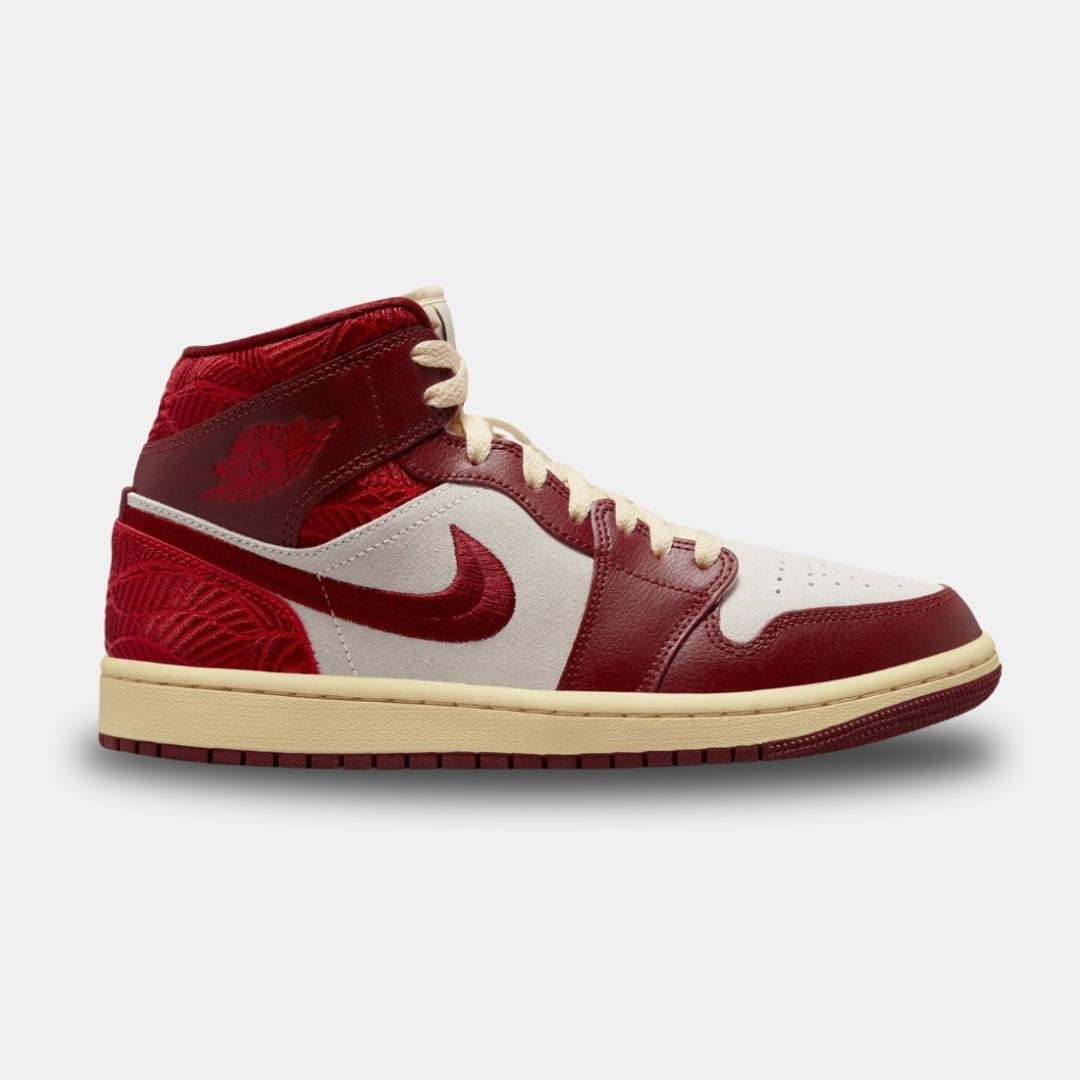 Air Jordan 1 Mid Leaf Red DZ2820-601