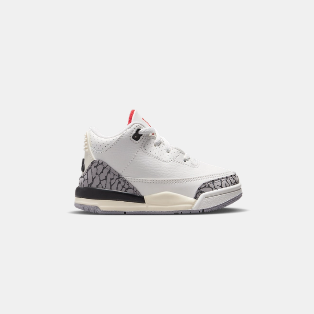 Air Jordan 3 Retro TD ‘White Cement Reimagined’ DM0968-100