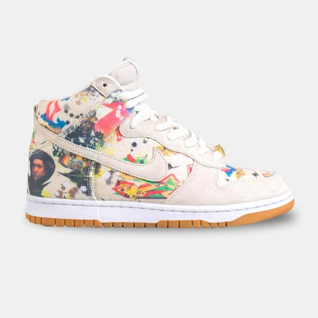 Supreme x Nike SB Dunk High “Rammellzee” FD8779-100