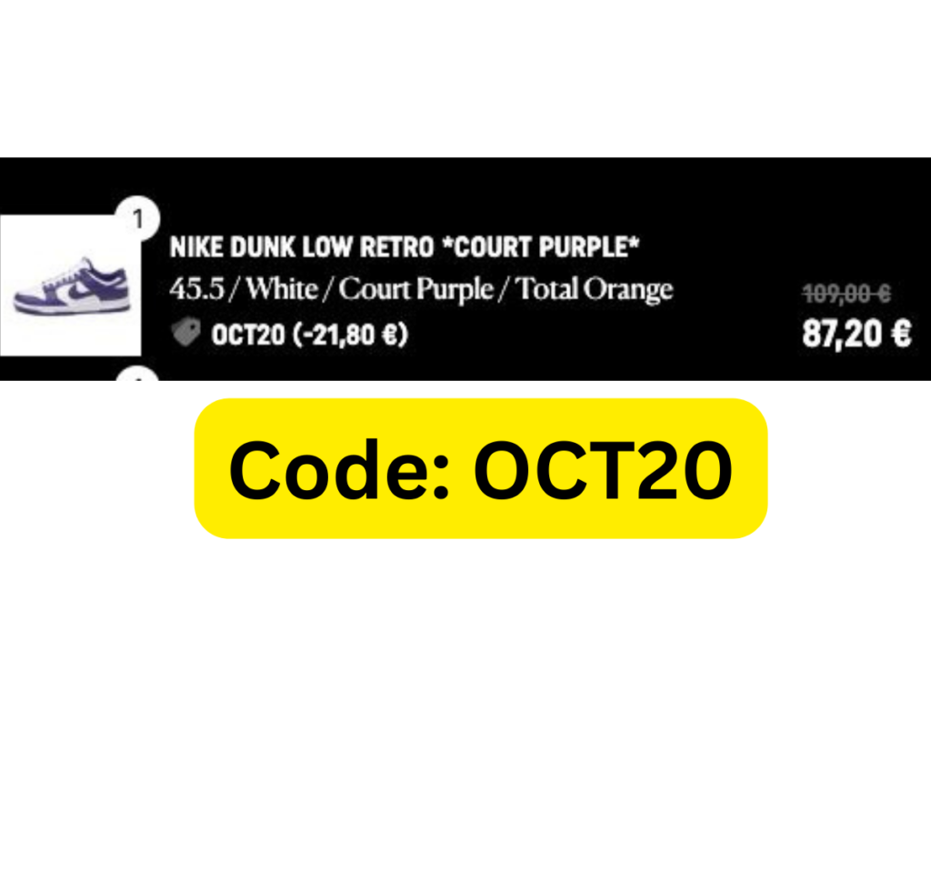 DUNK LOW COURT PURPLE