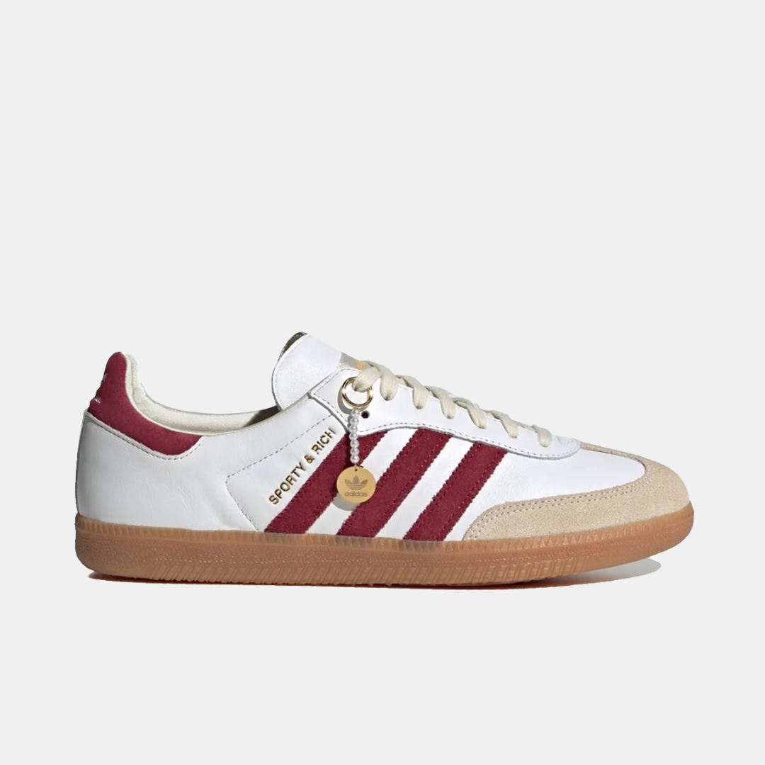 Sporty & Rich x adidas Samba “Burgundy” IF5660