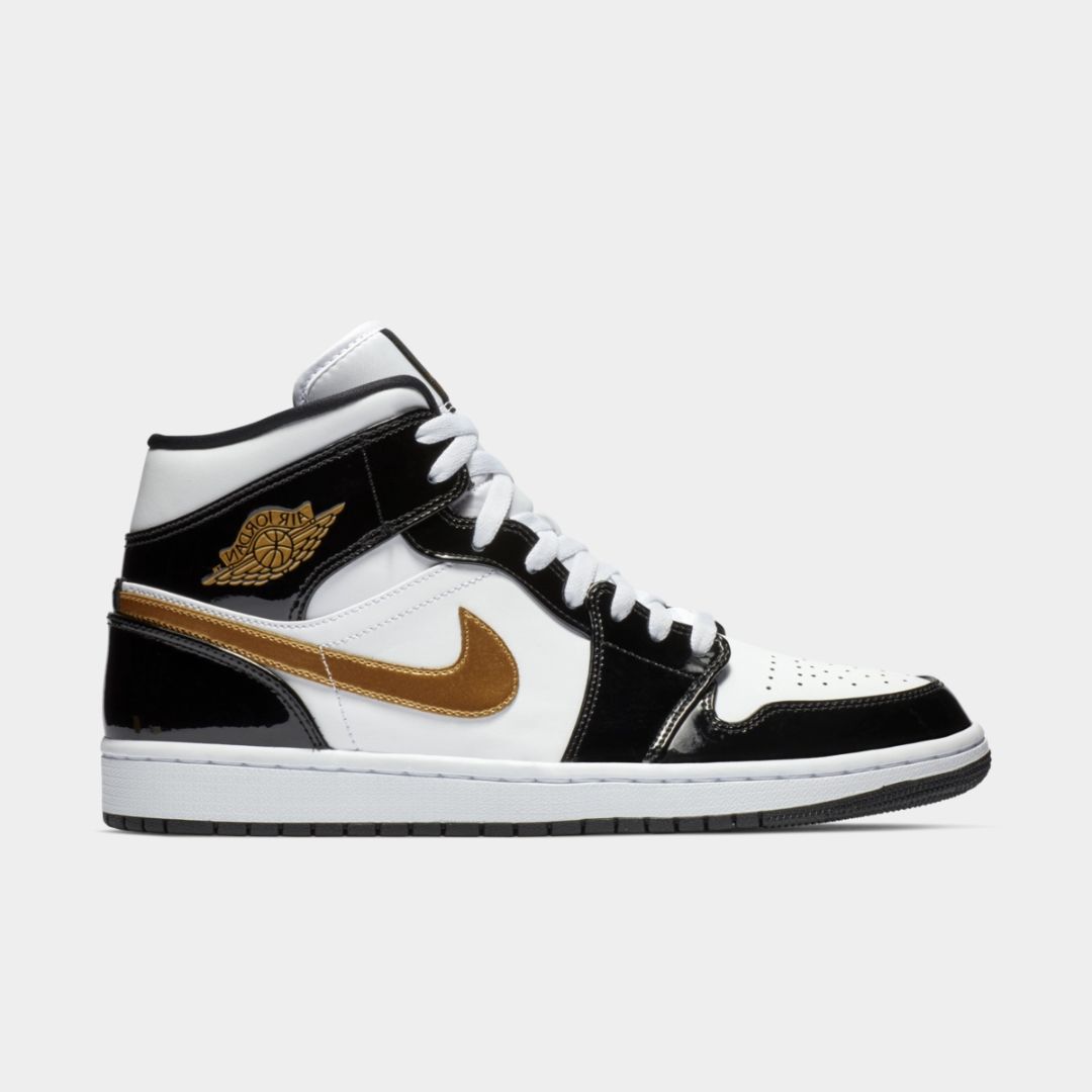 Air Jordan 1 Mid SE ‘Black Gold’ 852542-007