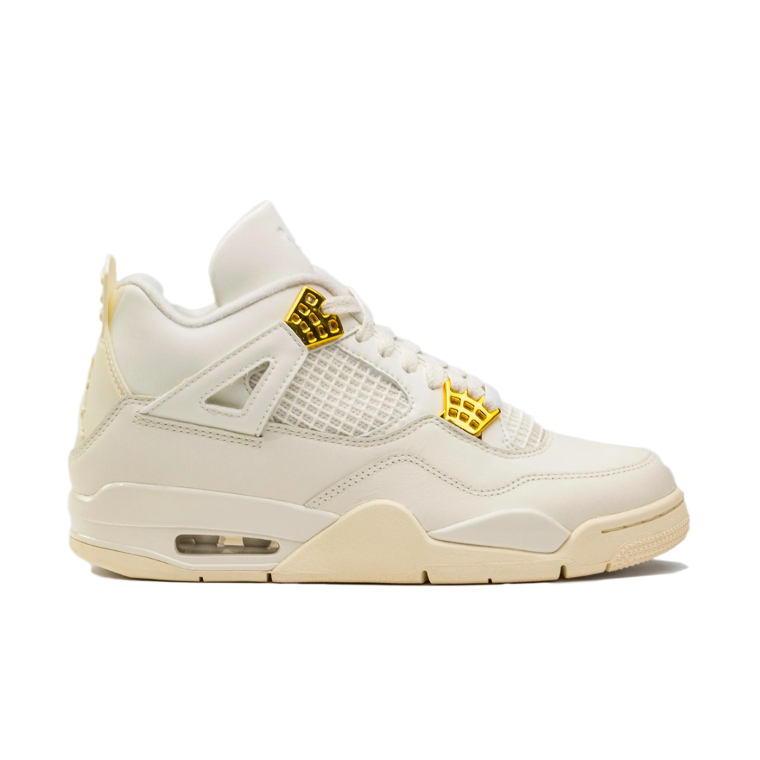 Air Jordan 4 Sail Metallic Gold AQ9129-170