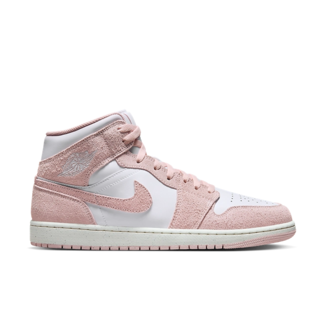 Air Jordan 1 Mid SE ‘Pink Suede’ FN5215-161