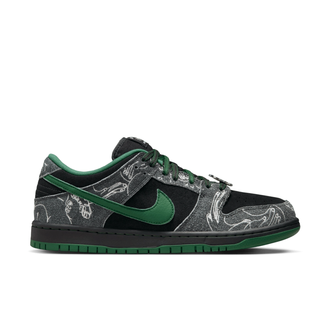 There Skateboards x Nike SB Dunk Low ‘Gorge Green’ HF7743-001