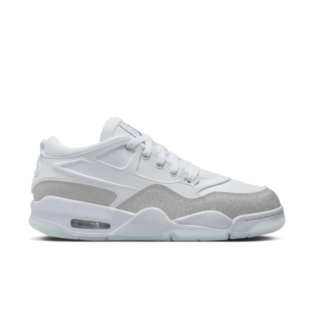 Air Jordan 4 RM WMNS ‘White & Metallic Silver’ HQ3441-111