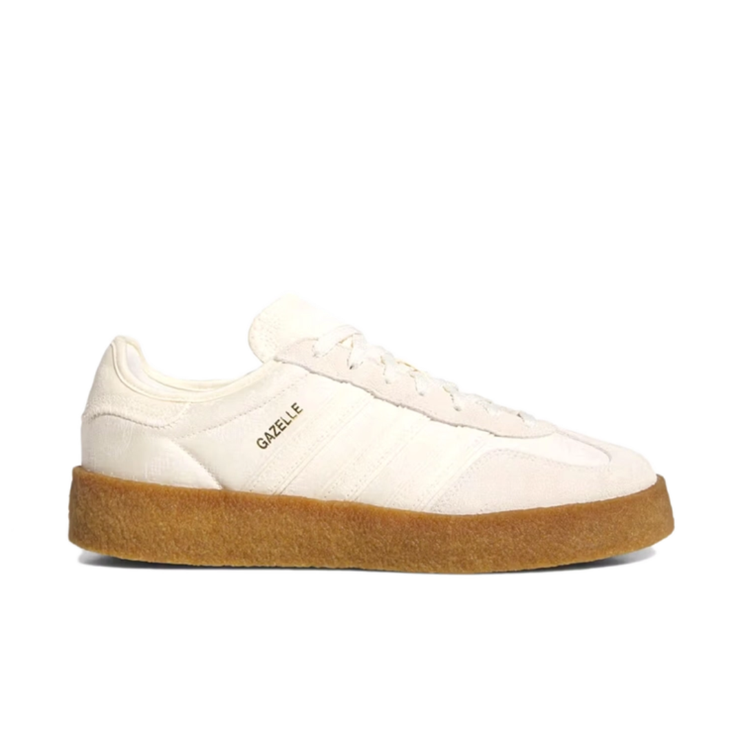 CLOT × adidas Gazelle ‘Crew White’ – Crepe Sole Pack JR5410
