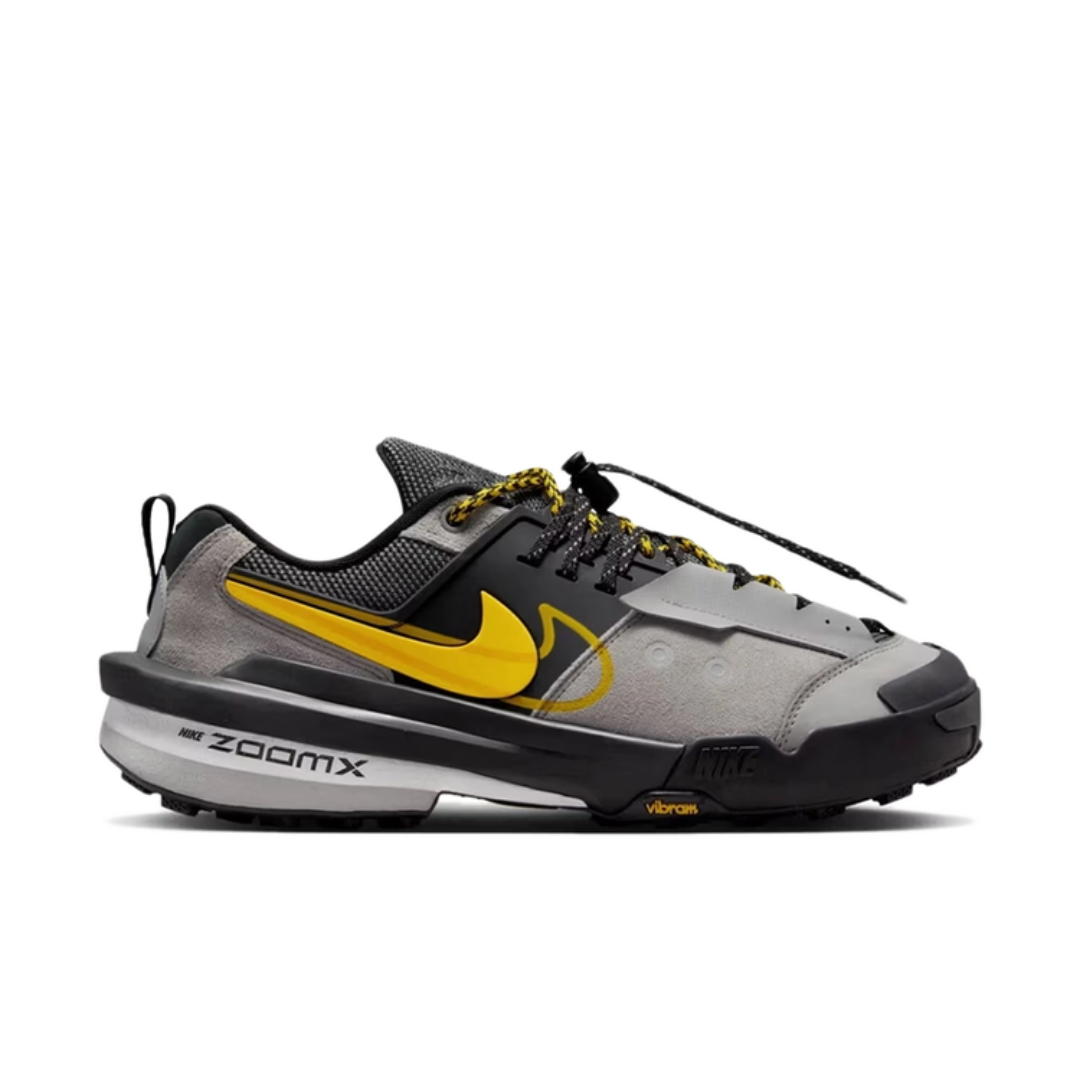 sacai x Nike Zegamadome SP ‘Matte Silver & Tour Yellow’ HQ8618-002