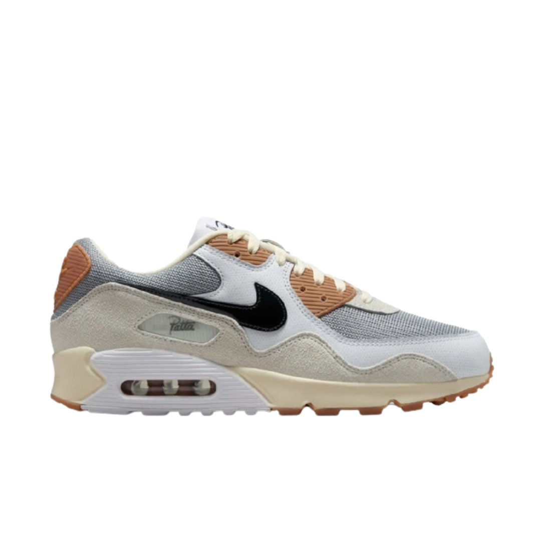 Patta x Nike Air Max 90 Waves ‘Particle Grey Gum’ IF5605-001