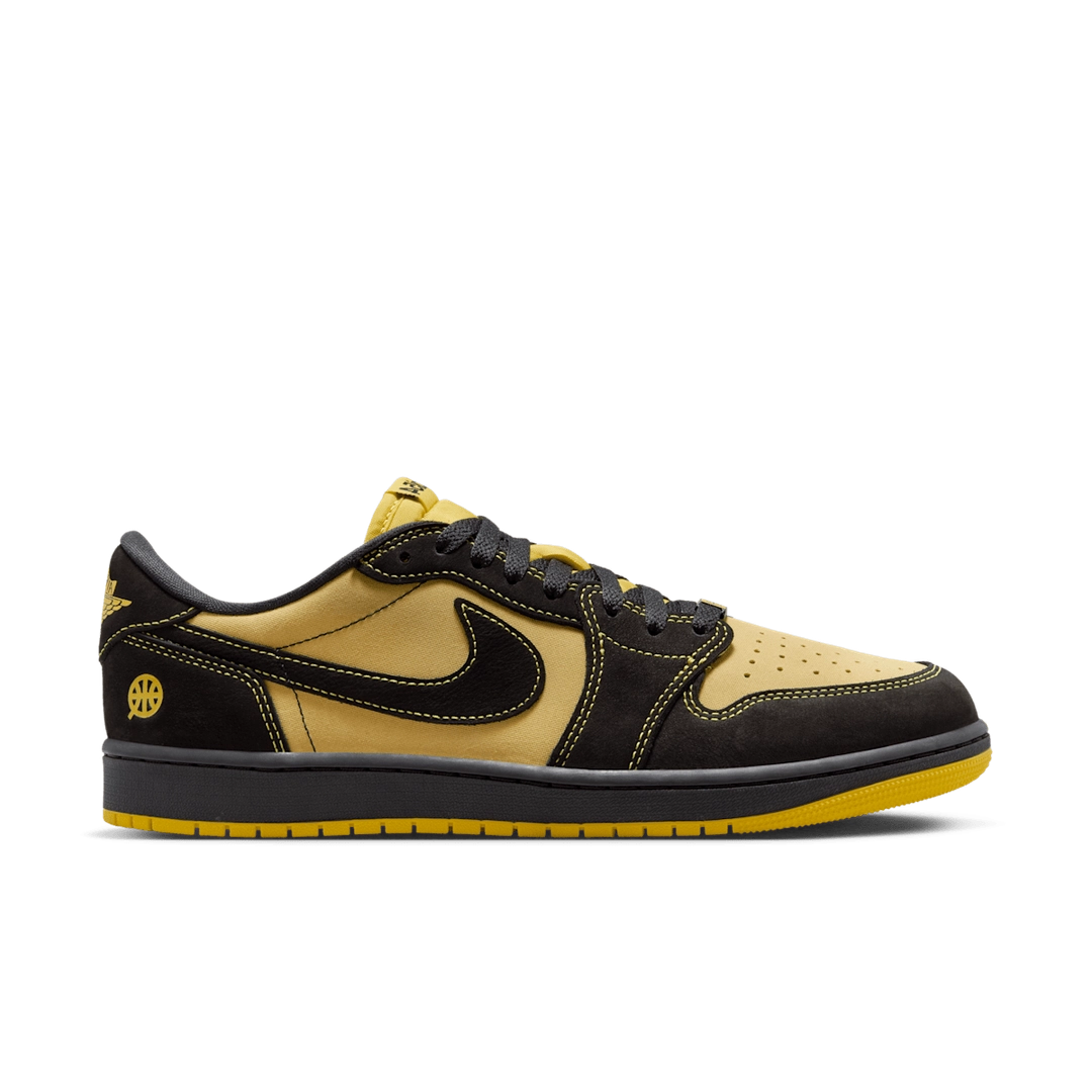 Quai 54 x Air Jordan 1 Low ’85 ‘Tour Yellow’ IB8836-007