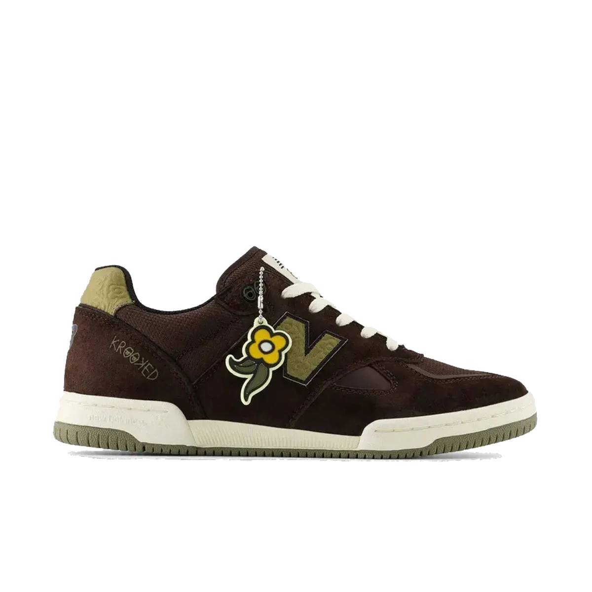 Krooked x New Balance Numeric 600 ‘Chocolate & Olive’ NM600KKD