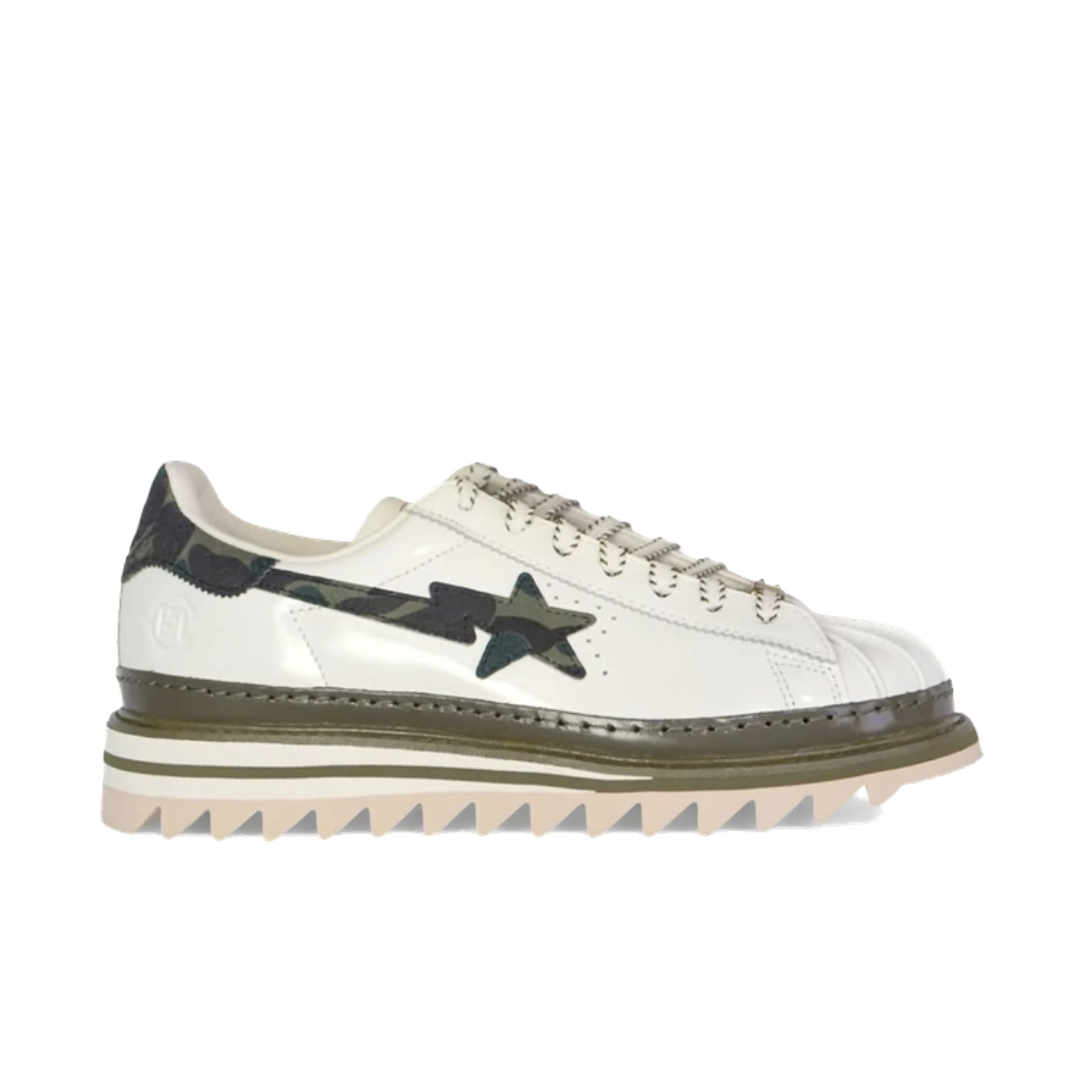 CLOT by Edison Chen x Bape adidas Superstar ‘Off White’ KJ1473