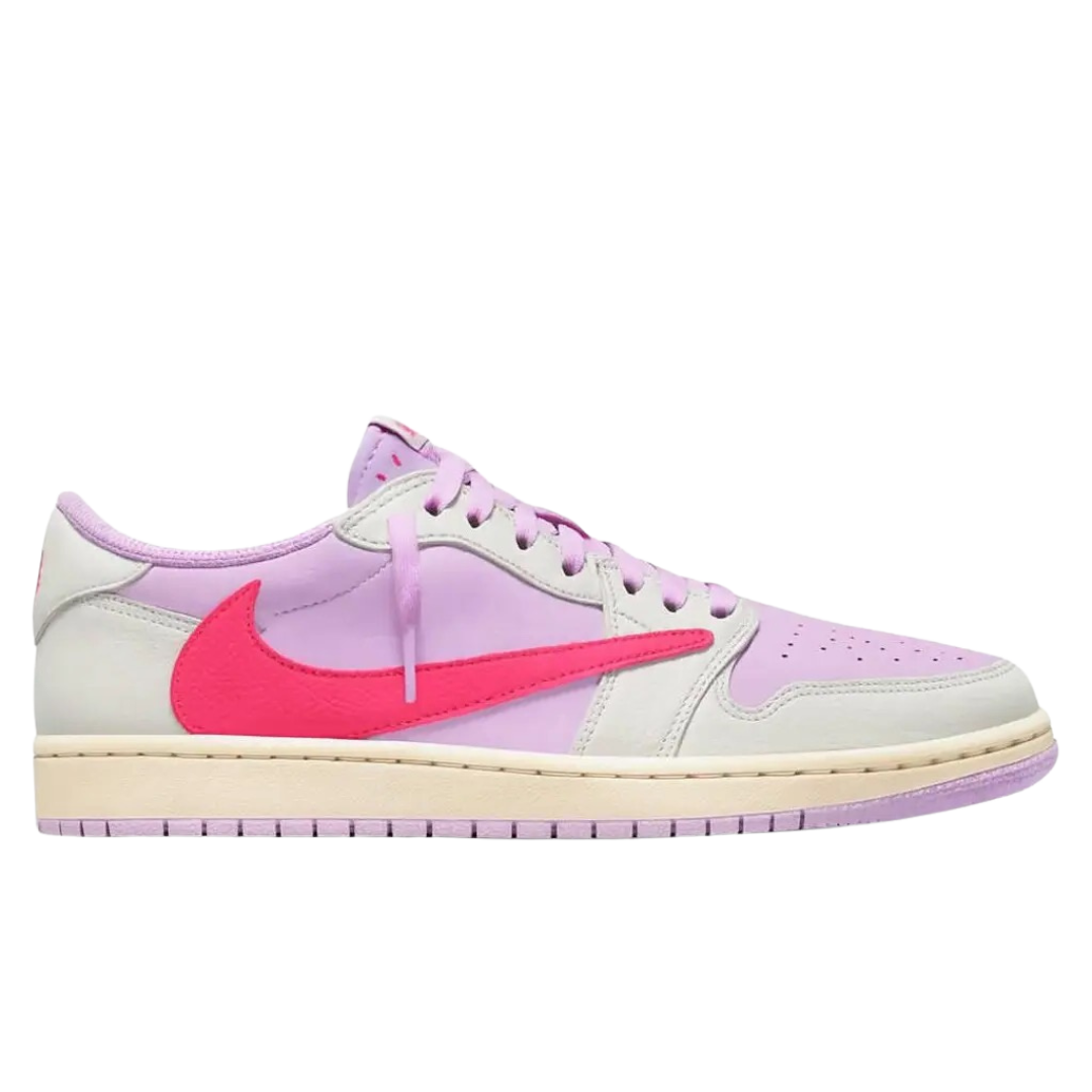 Travis Scott x Air Jordan 1 Low OG Shy Pink IQ7604-100