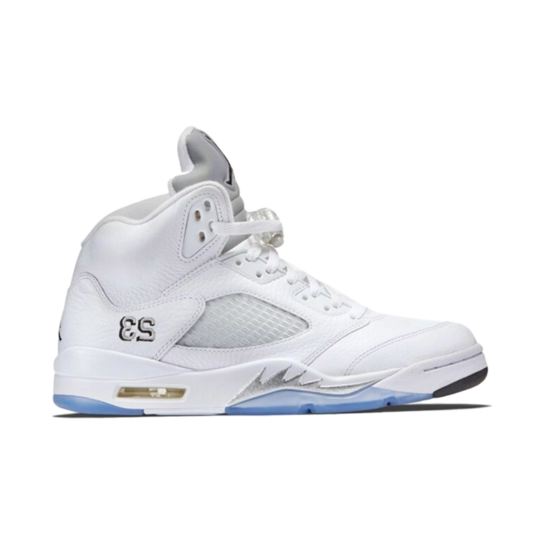 Air Jordan 5 ‘White Metallic’ HQ7978-103