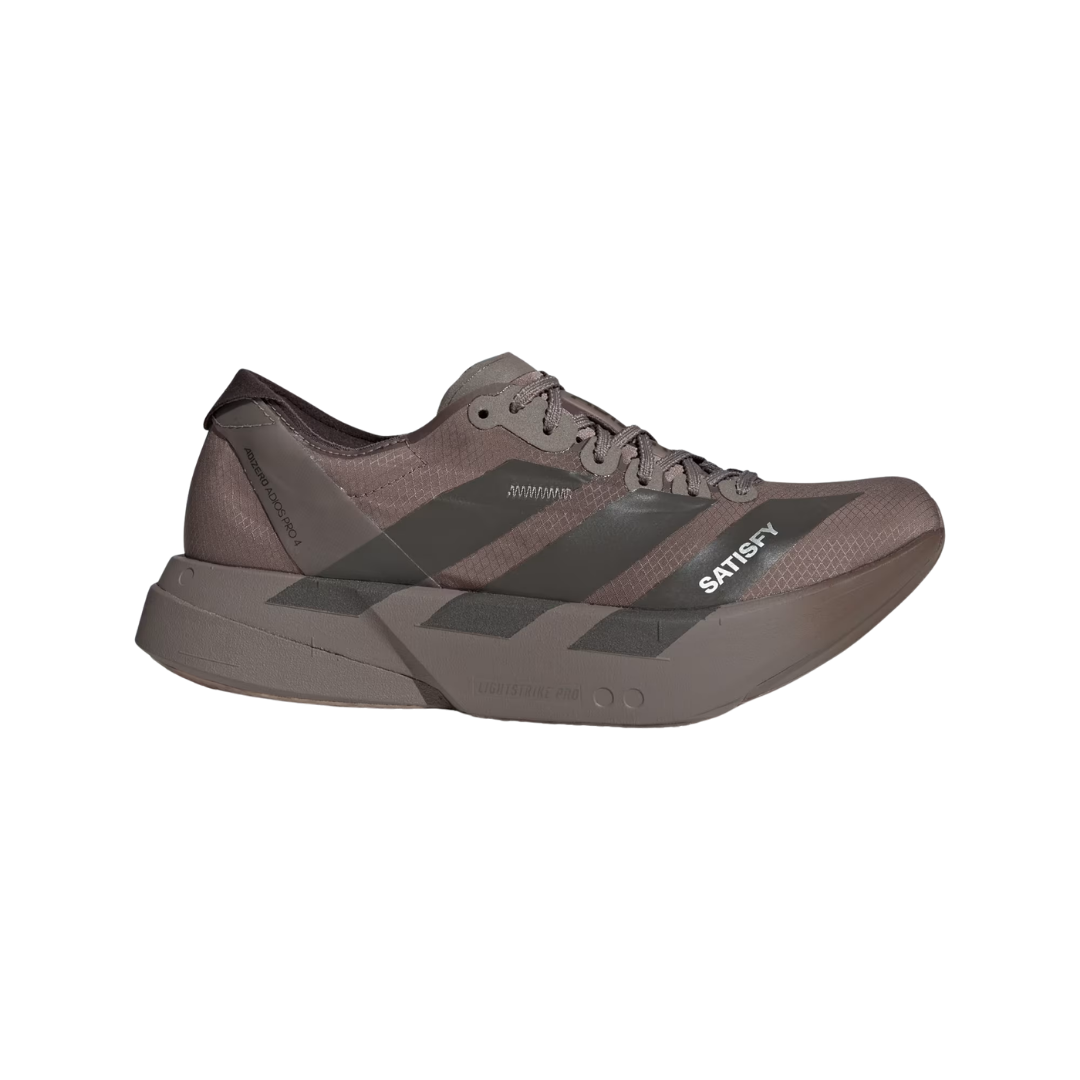 adidas x Satisfy adizero adios Pro 4 Brown KH8442
