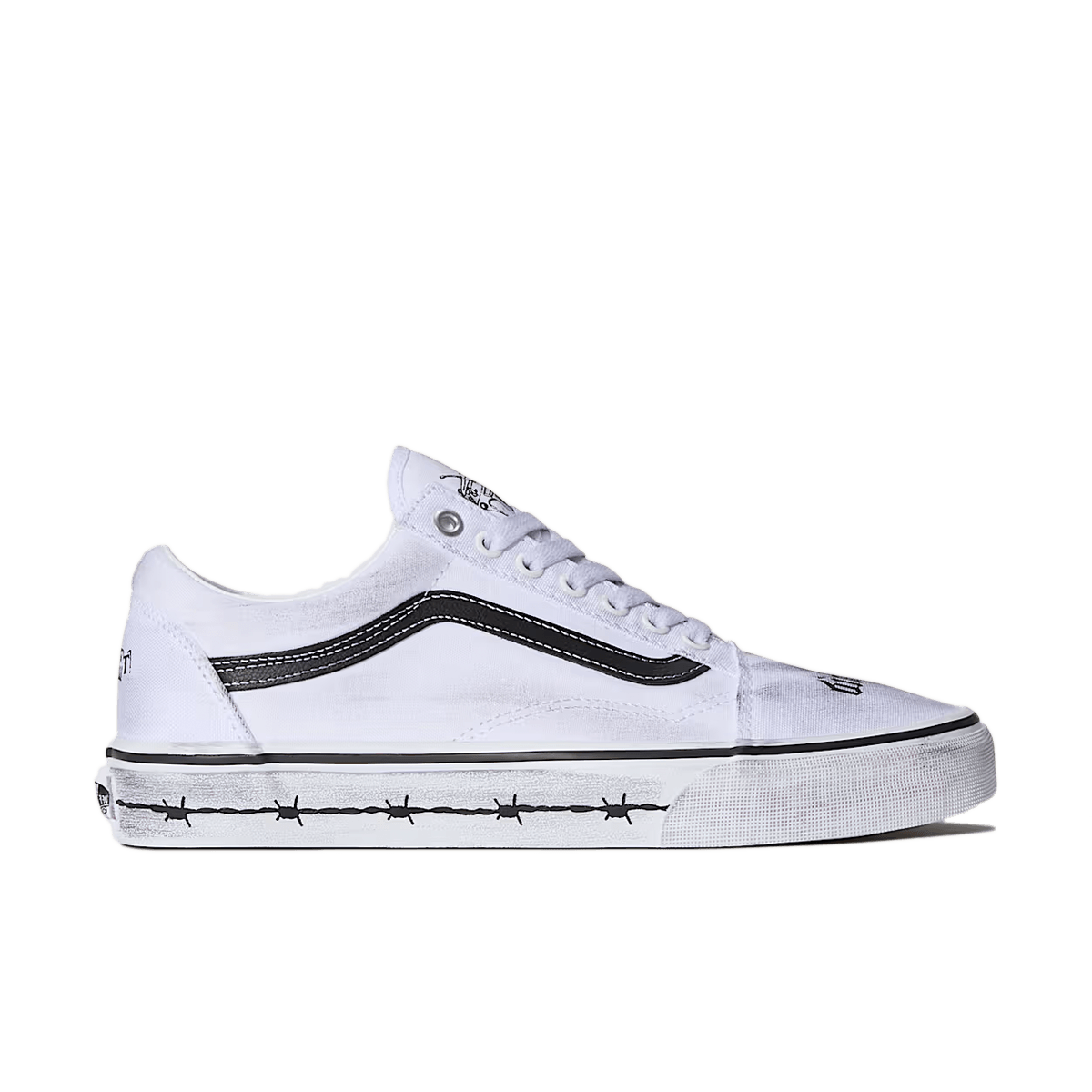 Travis Parker x Vans Old Skool ‘White’ VN000E9TCJ7