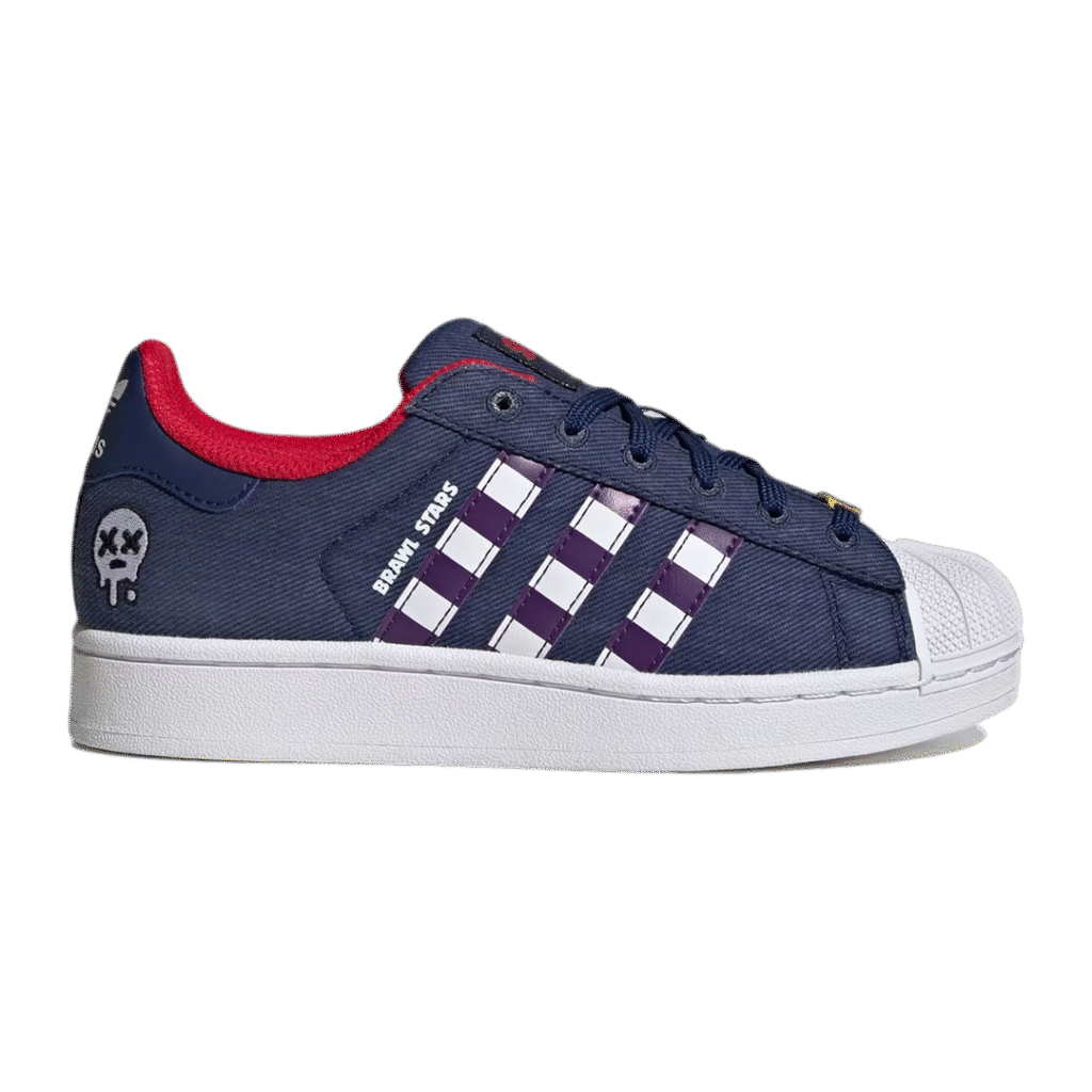 Brawl Stars x adidas Superstar II GS 'Dark Blue' KK2159