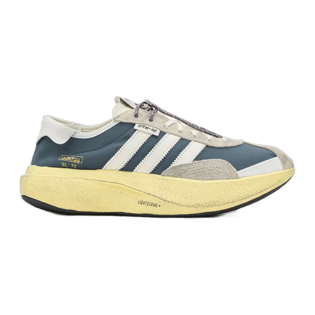 SFTM x adidas SL 72 Pro 'Wild Teal & Easy Yellow' HQ7603