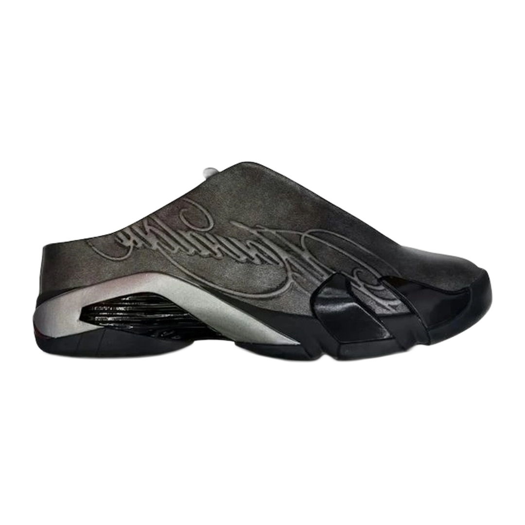 Mowalola x Air Jordan 14 Mule ‘Black Metallic Silver’ IR0908-001