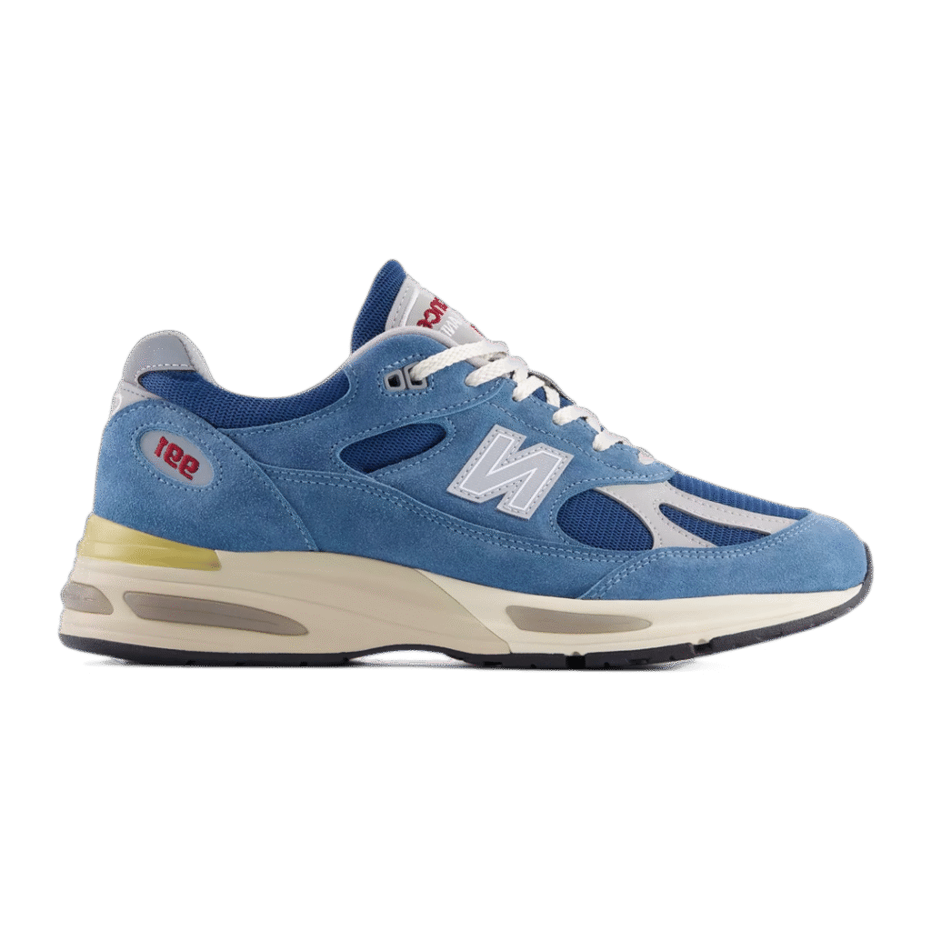 New Balance 991v2 Made in UK 'Bluesteel' - Vintage Sports Pack U991WS2