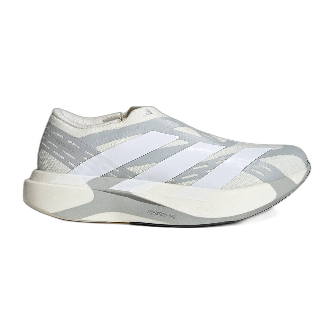 adidas Adizero Evo SL Laceless White Grey KI2660