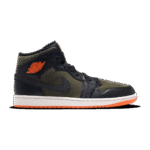 Air Jordan 1 Mid SE 'Cargo Khaki & Total Orange' JA4150-325