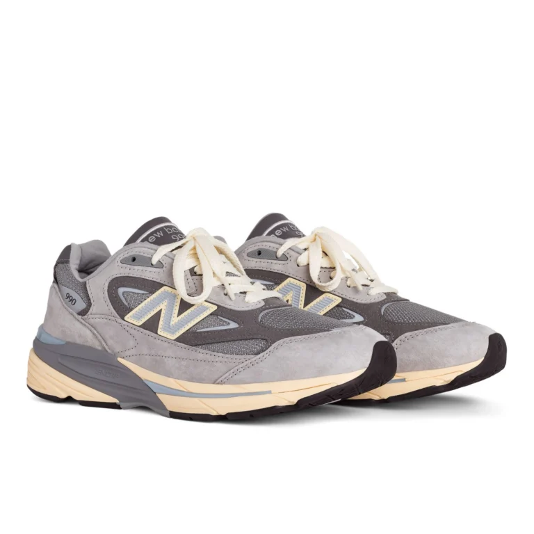 A Closer Look at the New Balance 990v7 Made in USA ‘Kool Grey’