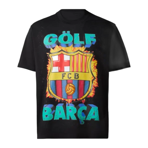 GOLF WANG x Nike FC Barcelona FCB Quake T-Shirt ‘Black’ JU6798-010