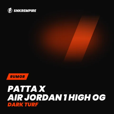 Patta x Air Jordan 1 High OG ‘Dark Turf’ JF3636-300