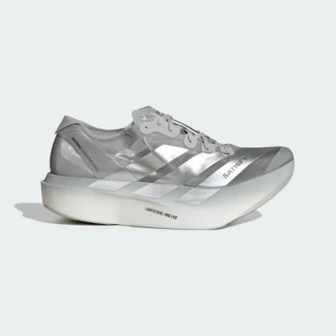 Satisfy x adidas Adizero Adios Pro Evo 2 ‘Silver Metallic’ KH6636